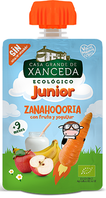 Junior para Llevar con Zanahorias, Frutas y Yogur Ecológico